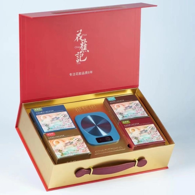 10851481.【端午礼盒】花蕉记即食花胶150g*8碗礼盒带加热垫