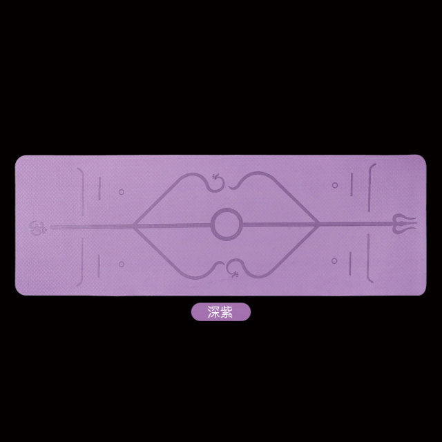 5494017.凯步 TPE瑜伽垫女健身垫防滑初学者瑜珈垫地垫子家用