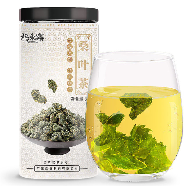 10901515.【福东海】桑叶300g 瓶装生产日期保质期见包装详情