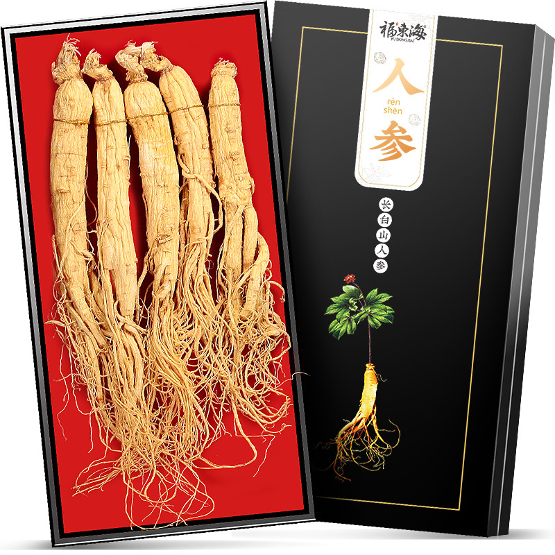 10901539.【福东海】人参 100g 盒装生产日期保质期见包装详情