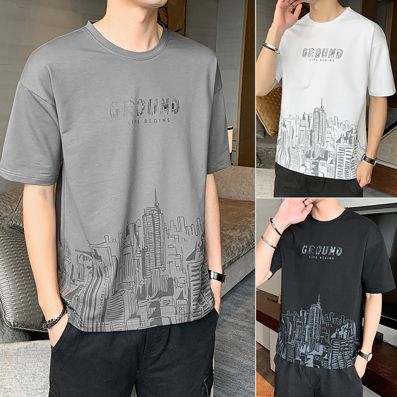 6000911.7-CY夏季新款男式T恤潮流时尚高品质短袖T恤【7-CY男装XJ】