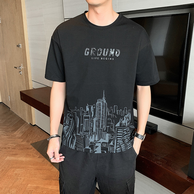 6000911.7-CY夏季新款男式T恤潮流时尚高品质短袖T恤【7-CY男装XJ】