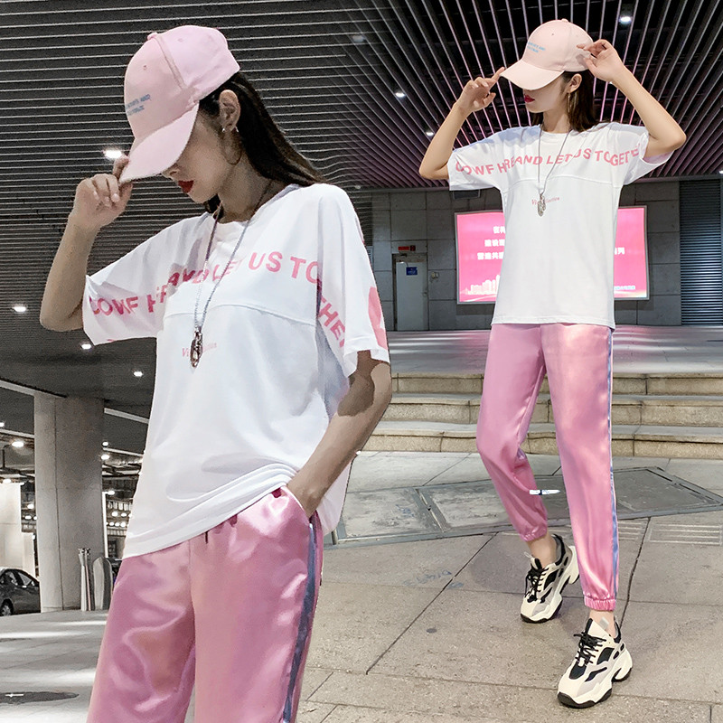 6066157.7-CY春夏新款女式套装潮流时尚高品质韩版宽松两件套【7-CY女装XJ】