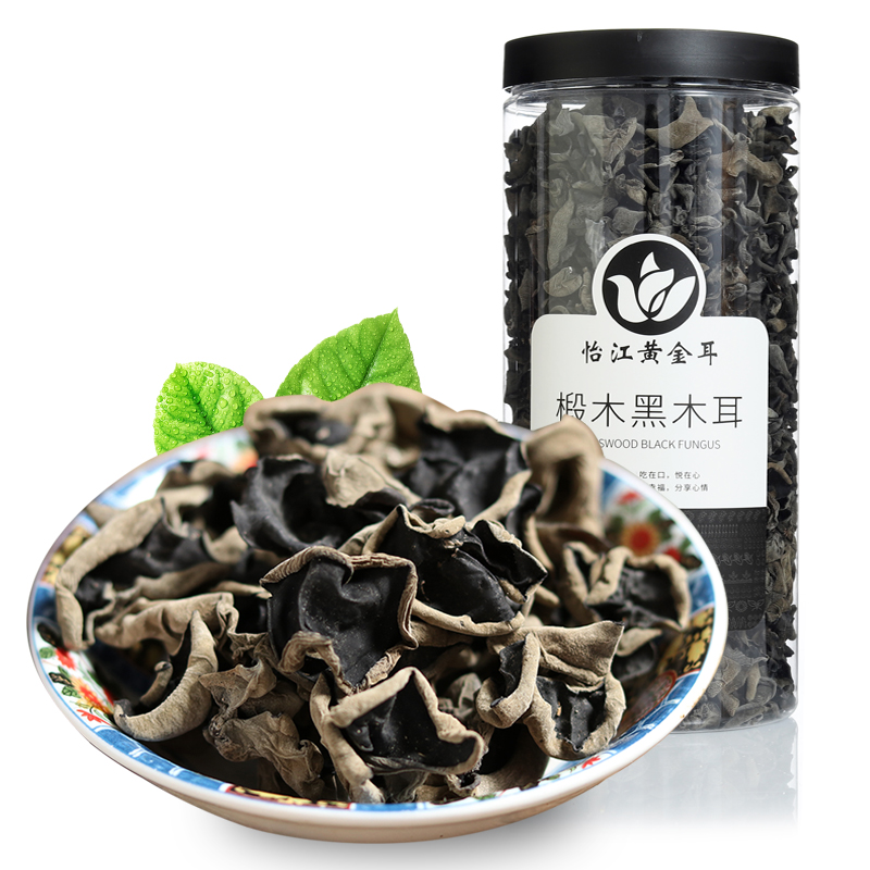 12687448.怡江黄金耳 椴木黑木耳200克