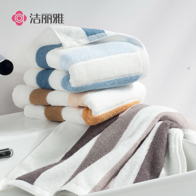 12327720.洁丽雅3条装纯棉运动巾 健身跑步擦汗巾男士跑步巾
