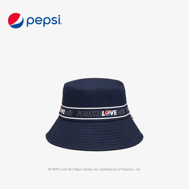 6310140.Pepsi百事 时尚休闲出游舒适沙滩潮流防晒遮阳标语渔夫帽