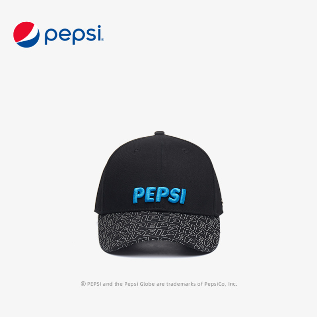 6310142.Pepsi百事 时尚休闲遮阳防晒运动刺绣印花棒球帽
