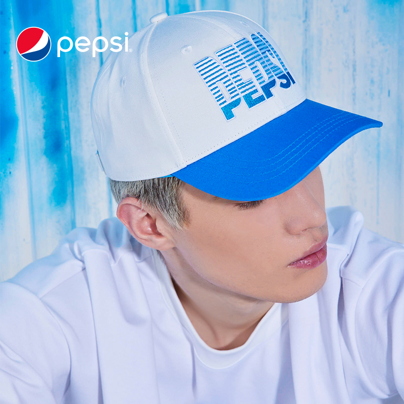 6464823.Pepsi百事 男女帽时尚休闲潮流棒球帽遮阳防晒运动