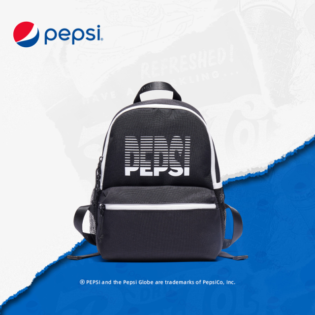6464827.Pepsi百事 时尚休闲简约背包旅行包尼龙潮流轻便