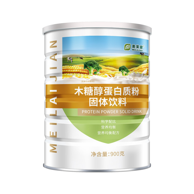 10760978.美莱健木糖醇蛋白质粉不含蔗糖中老年男女健康营养品900g