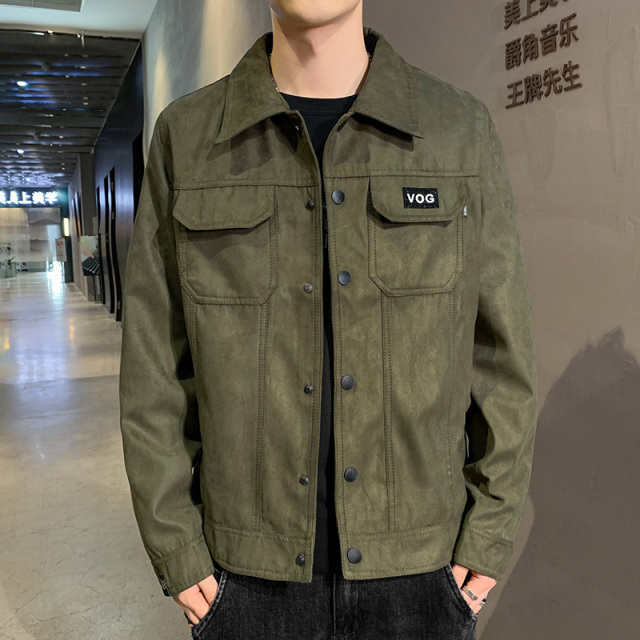 6669154.七玻威春秋冬男式夹克潮流新品休闲百搭时尚外套【七玻威男装1】