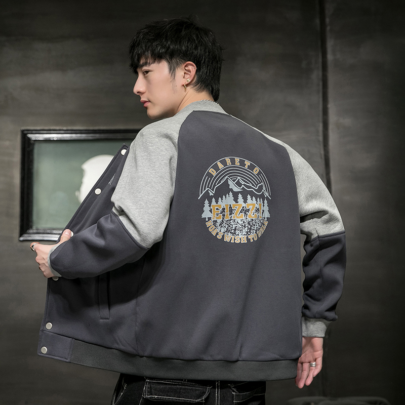 6709683.7-CY潮流新品男棒球服时尚休闲运动百搭夹克【7-CY男装1】