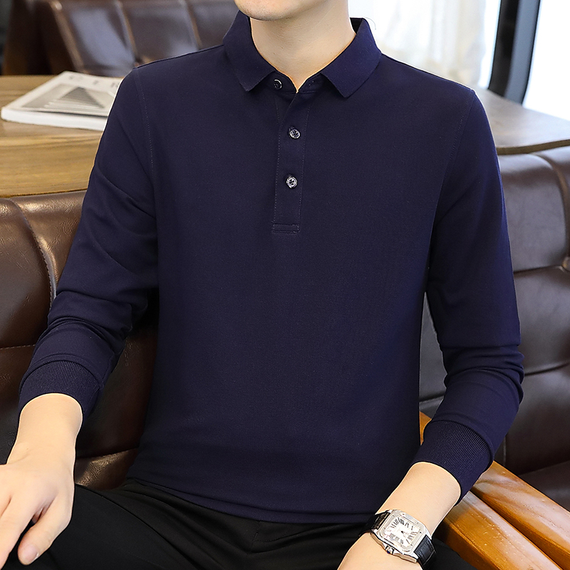 6755651.7-CY春秋新品男式长袖T恤商务职业休闲百搭时尚POLO衫【7-CY男装1】