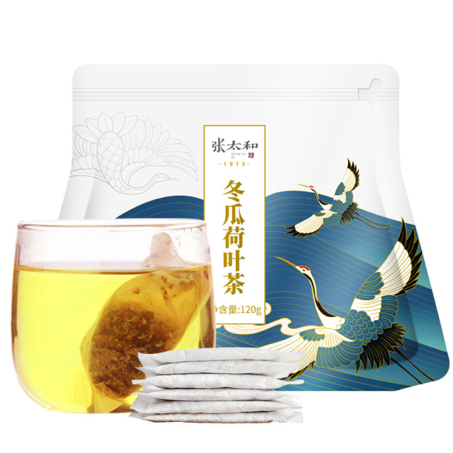 10762409.【39.9任选4件】张太和 冬瓜荷叶茶120g