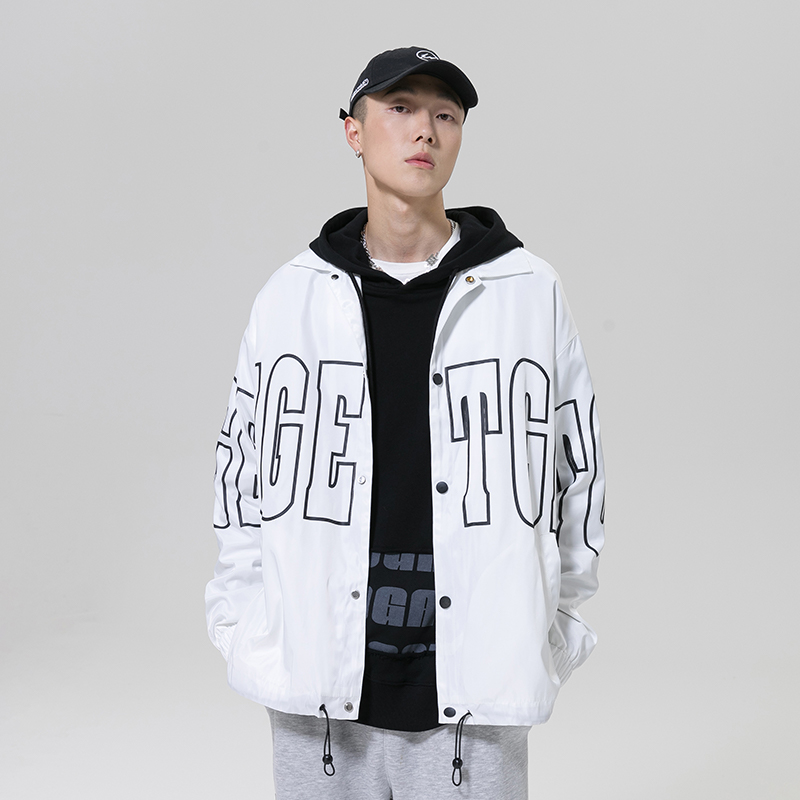 6825672.淘贝鼠秋冬新品潮牌高品质男简约时尚舒适型男夹克【淘贝鼠男装1】
