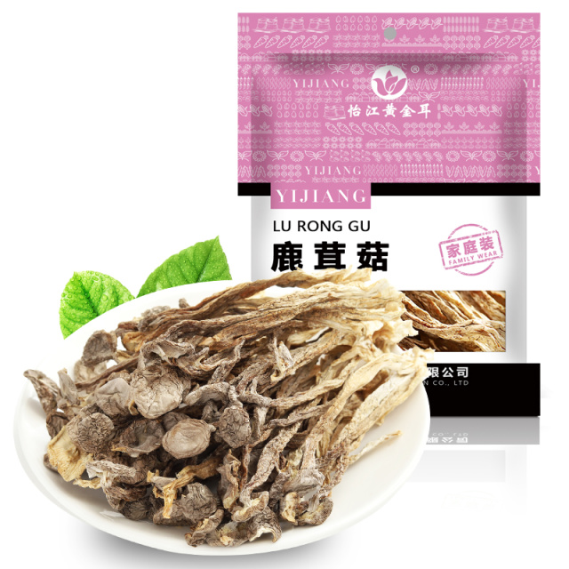 12687390.怡江黄金耳 鹿茸菇30克