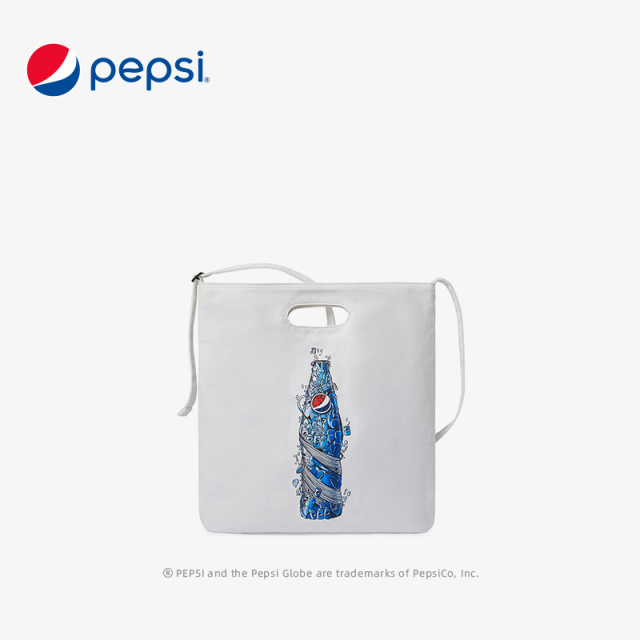 6891454.Pepsi百事 潮流时尚大容量托特包手拎包休闲百搭帆布包
