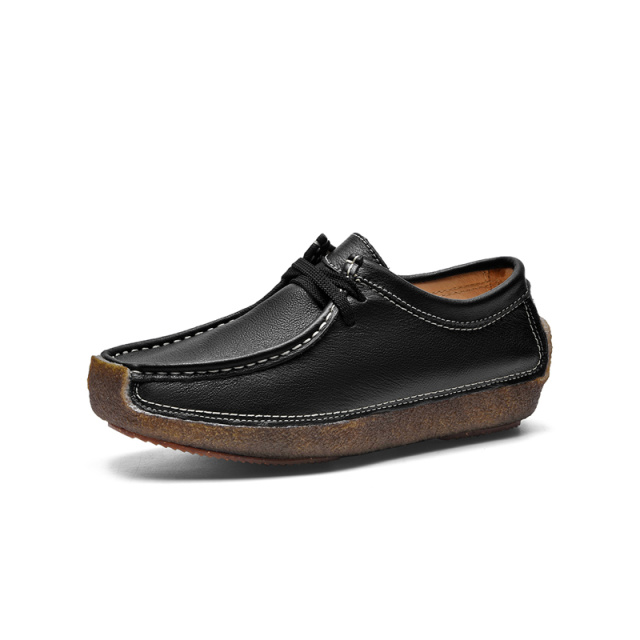 6909037.【奥卡索/Walker shop】经典磨砂皮休闲蜗牛鞋