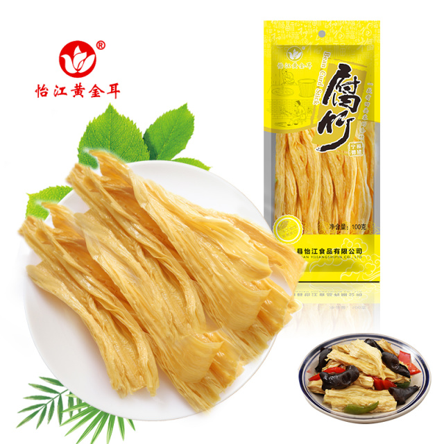 12687383.怡江黄金耳  腐竹100克