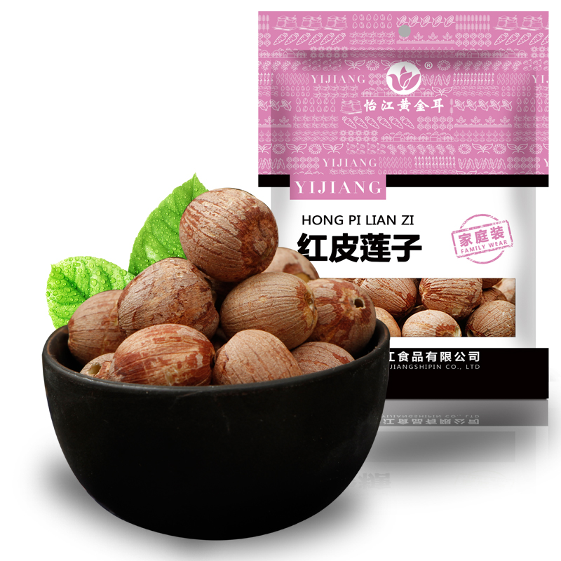 12687385.怡江黄金耳 红皮莲子50g