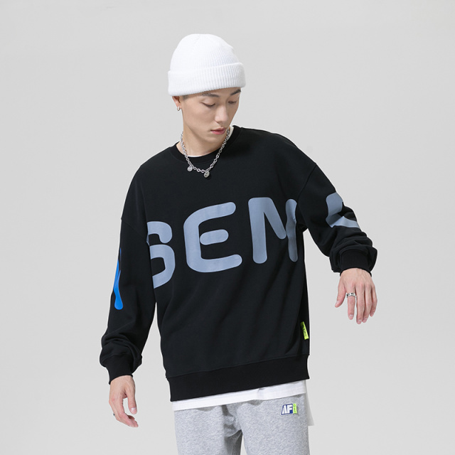 6825673.淘贝鼠【300g】秋冬新品潮牌高品质男时尚百搭卫衣【淘贝鼠男装1】