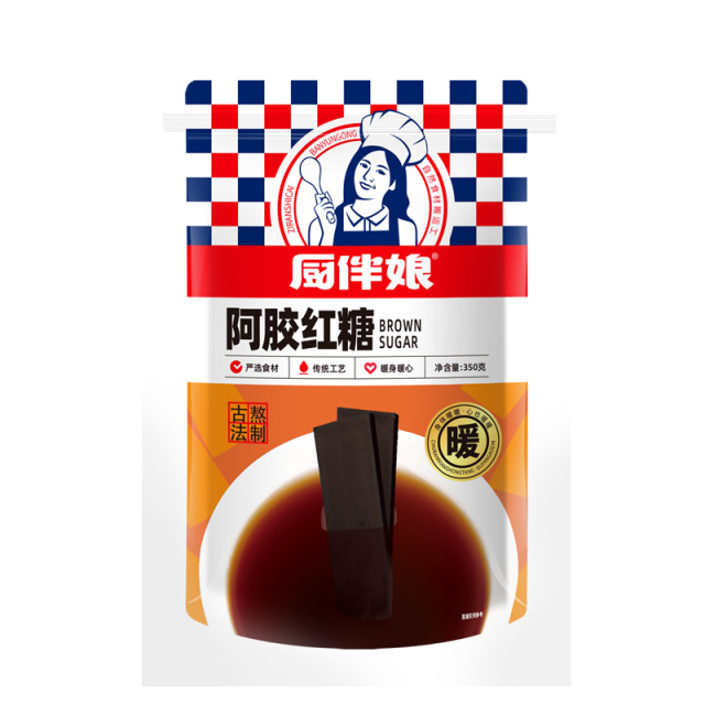 12693417.厨伴娘阿胶红糖350g保质期18个月