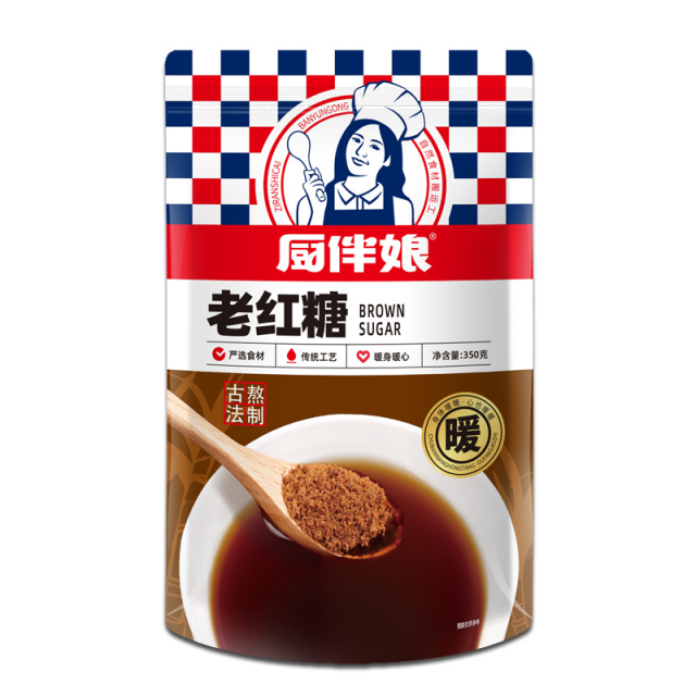 12693416.厨伴娘老红糖350g保质期18个月 近期生产