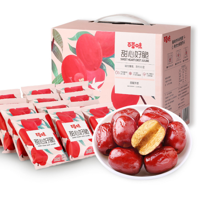 12686958.【爆款直降】【百草味】甜心好脆408g*2