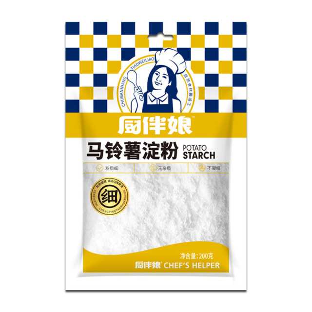 12693488.厨伴娘马铃薯淀粉200g保质期18个月 近期生产