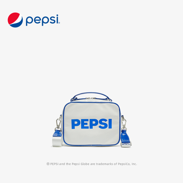 7143331.Pepsi百事  时尚休闲简约防泼水大容量单肩斜挎包百搭