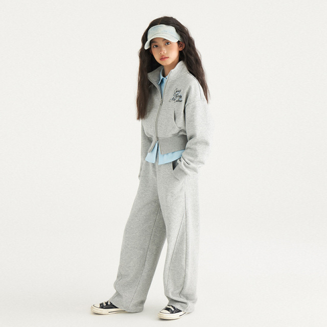 13189363.女童套装春秋装时尚女孩秋大童2026休闲时髦洋气儿童运动装两件套