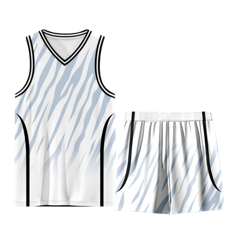 13291145.2026 新款虎纹篮球服套装 冰感速干 个性潮流比赛训练两件套