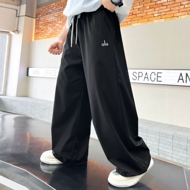 13440634.男童夏季冰丝阔腿裤中大童薄款速干休闲运动裤儿童透气长裤