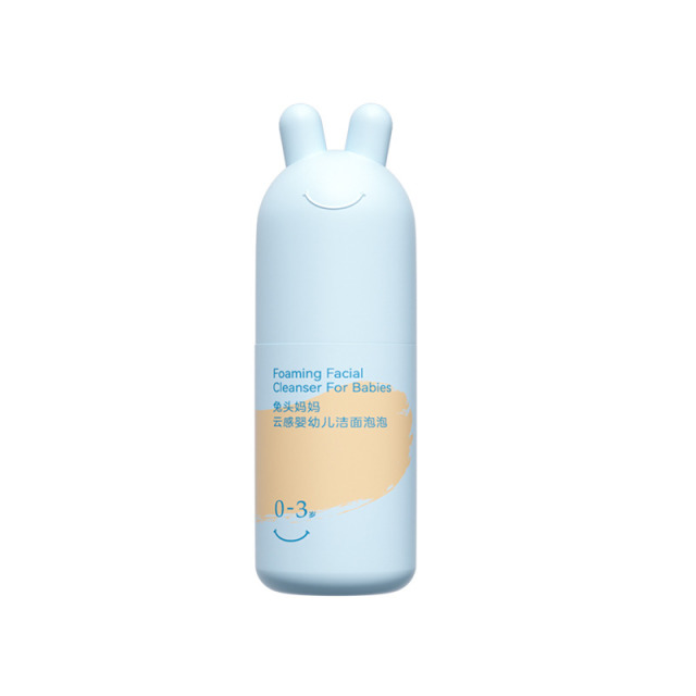 12086647.兔头妈妈儿童云感洁面泡泡90ml