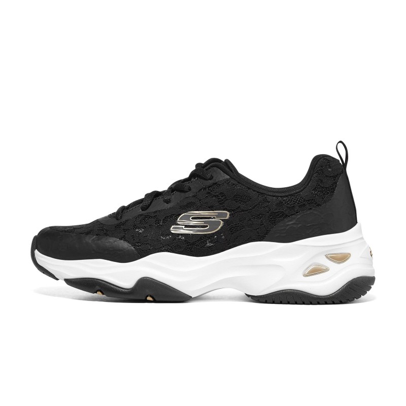 12324824.Skechers斯凯奇D'LITES系列时尚绑带运动鞋老爹鞋896092