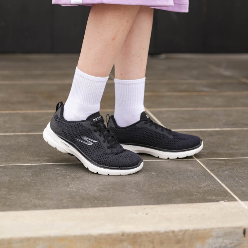12326320.Skechers斯凯奇GO WALK 6女士一脚蹬健步鞋124512