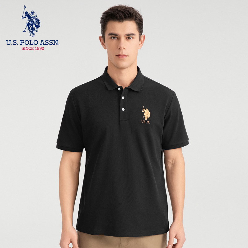 10447213.USPOLOASSN夏季休闲百搭翻领POLO衫