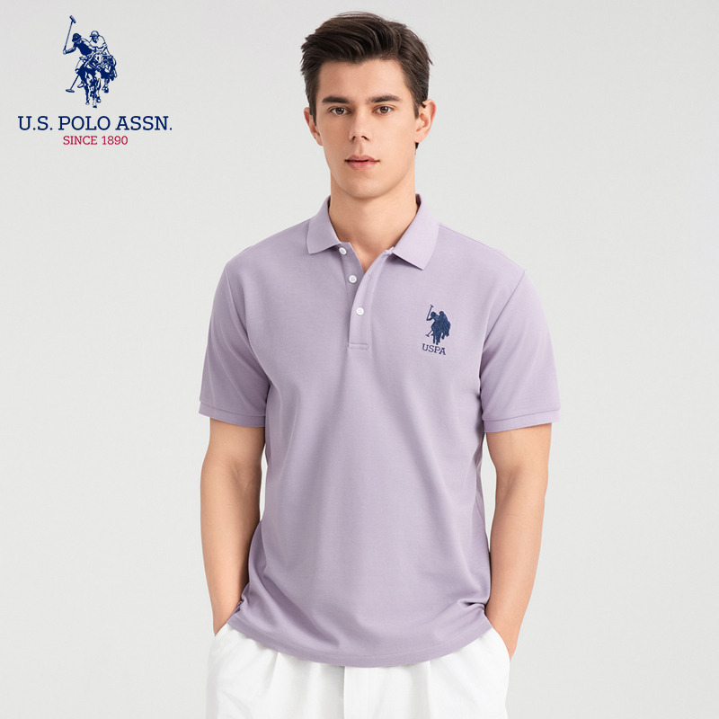 10447109.USPOLOASSN男女春夏新品翻领短袖Polo衫