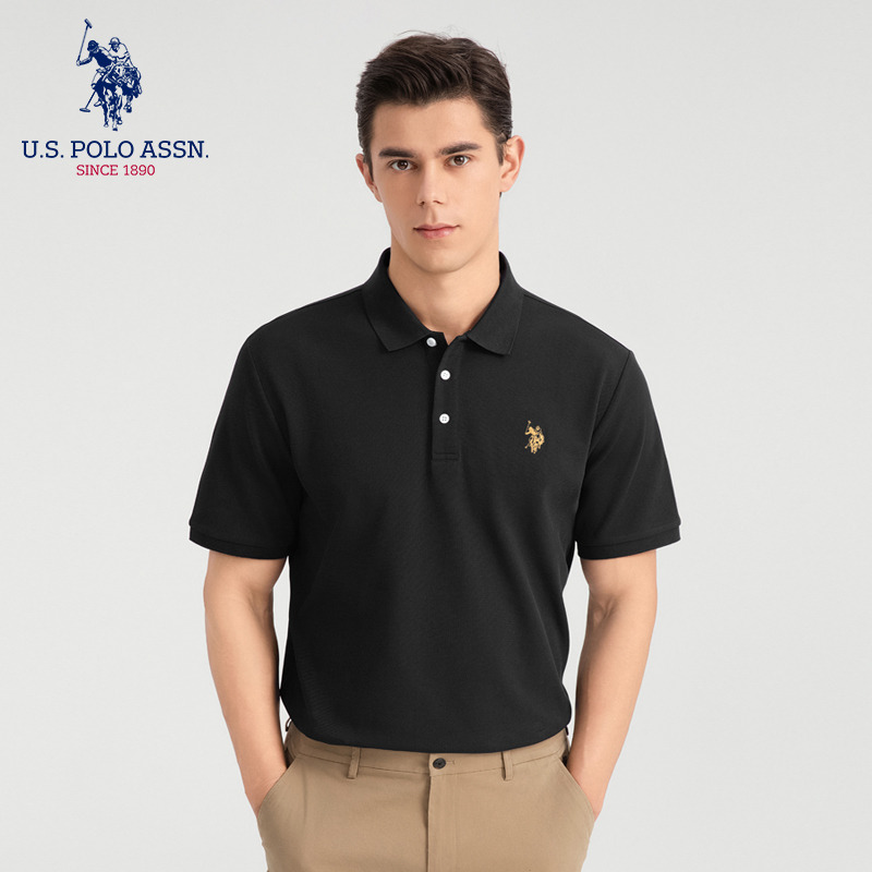 10771186.U.S.POLO ASSN.春夏新款小马标短袖POLO衫