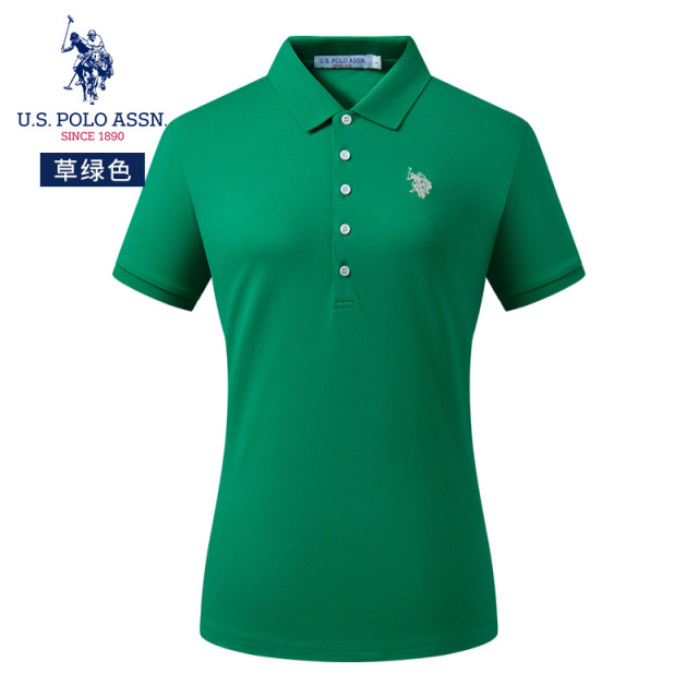 10772118.U.S.POLO ASSN女士夏季新款短袖Polo衫