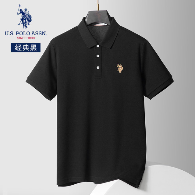 10771186.U.S.POLO ASSN.春夏新款小马标短袖POLO衫