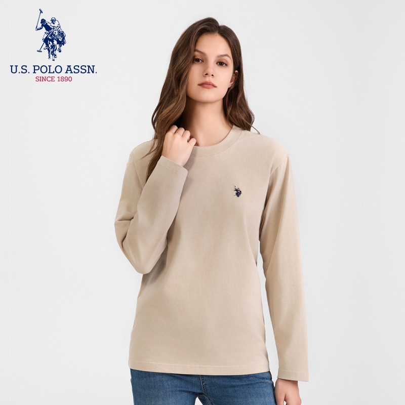 11263143.U.S. POLO ASSN.舒绒棉长袖打底T恤