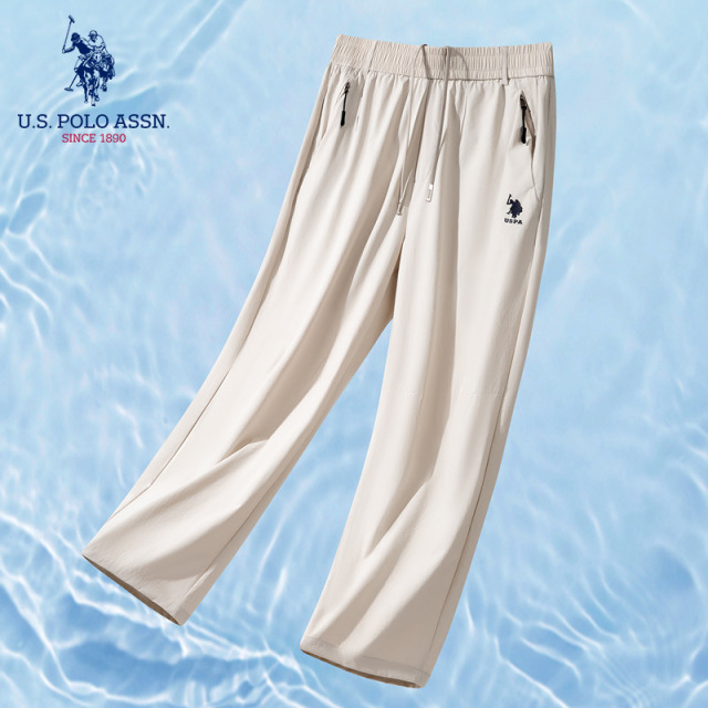 13640140.U.S. POLO ASSN.新款男女休闲速干长裤