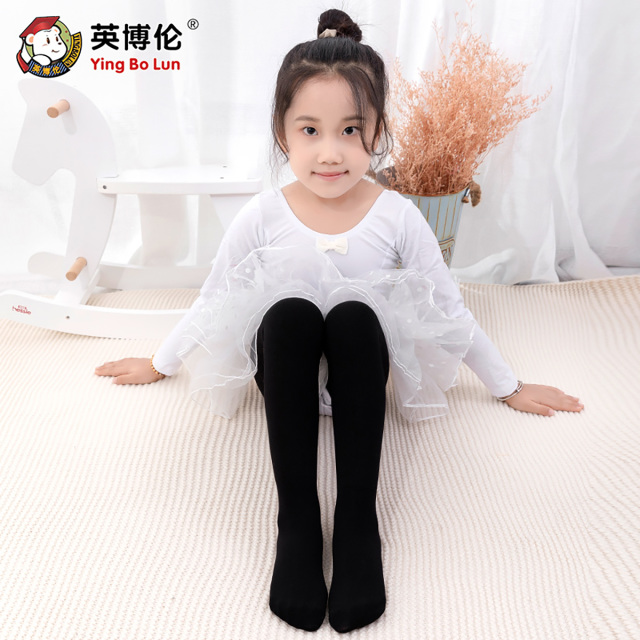 11898435.英博伦秋冬细绒连脚舞蹈裤袜