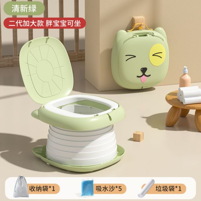 12848509.娜拉宝贝 折叠马桶外出携带便携式尿盆车载旅游男女宝宝婴儿坐便器车载马桶