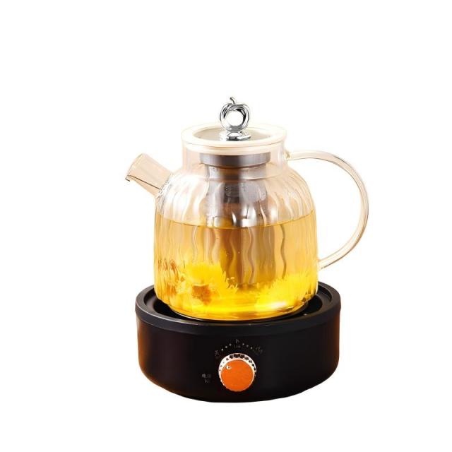 13700785.OFFICE NOKI 养生壶 底盘加热 新款 煮茶器 烧水壶 花茶壶 多功能家用办公室 加厚玻璃
