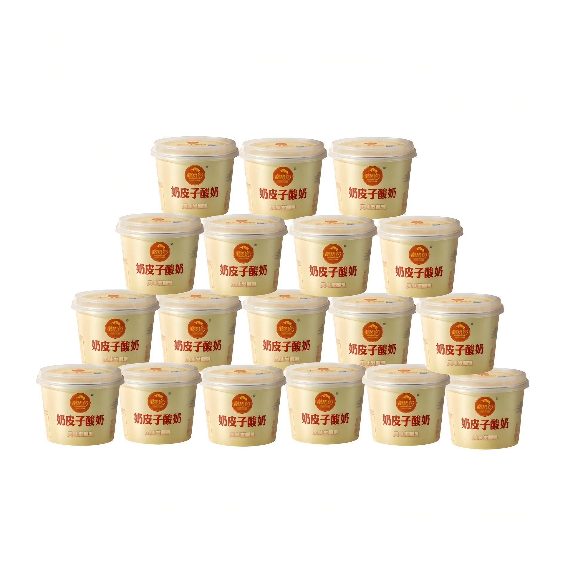 13302591.【圣祥代工】酪奶奶双皮奶酸奶130g*6杯X3箱装 生牛乳发酵新鲜奶皮顺丰 新老包装随机