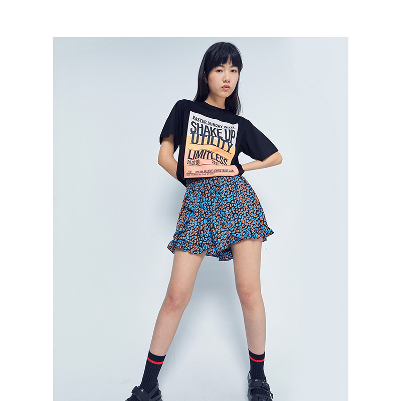 13272876.商场同款短裙女可爱碎花时尚HUPT321J