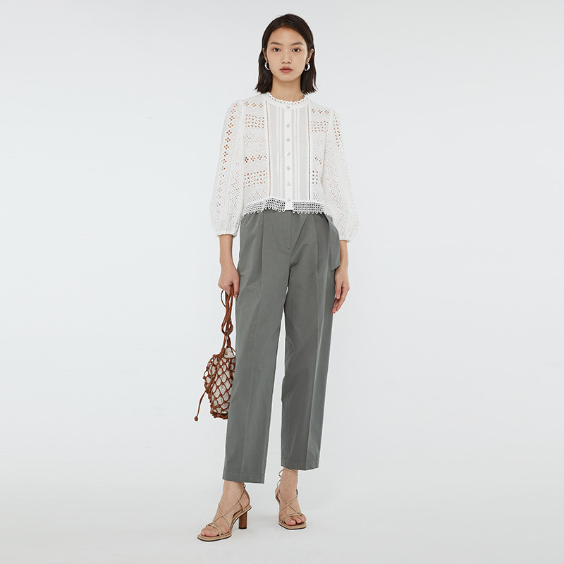 13272732.夏季休闲裤女2023新款哈伦裤韩版休闲时尚裤MWPT320G