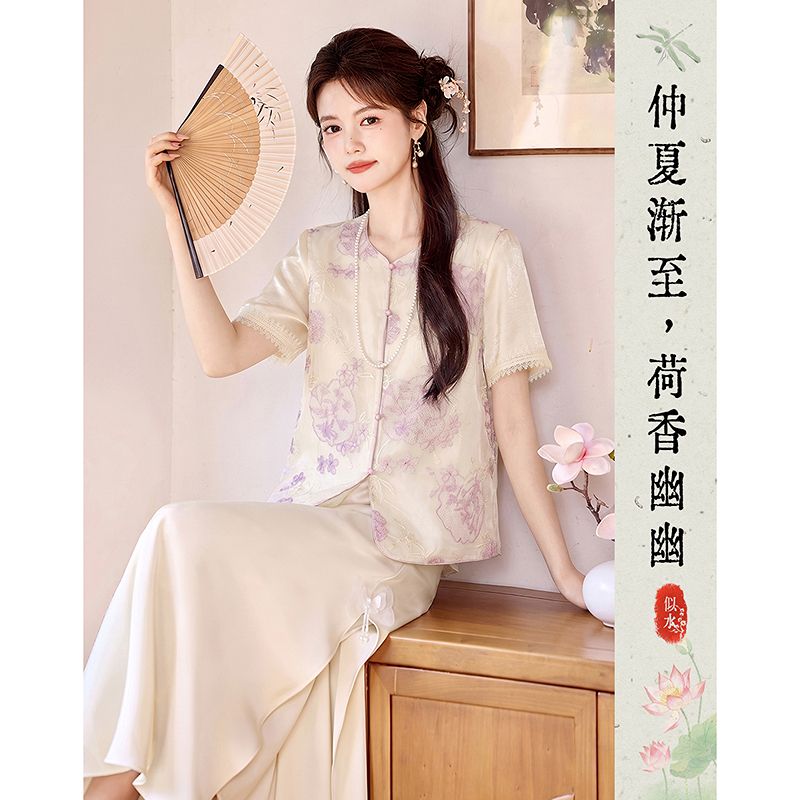 13624790.【26夏日穿搭】设计感小众时尚气质显瘦马甲+小衫套装